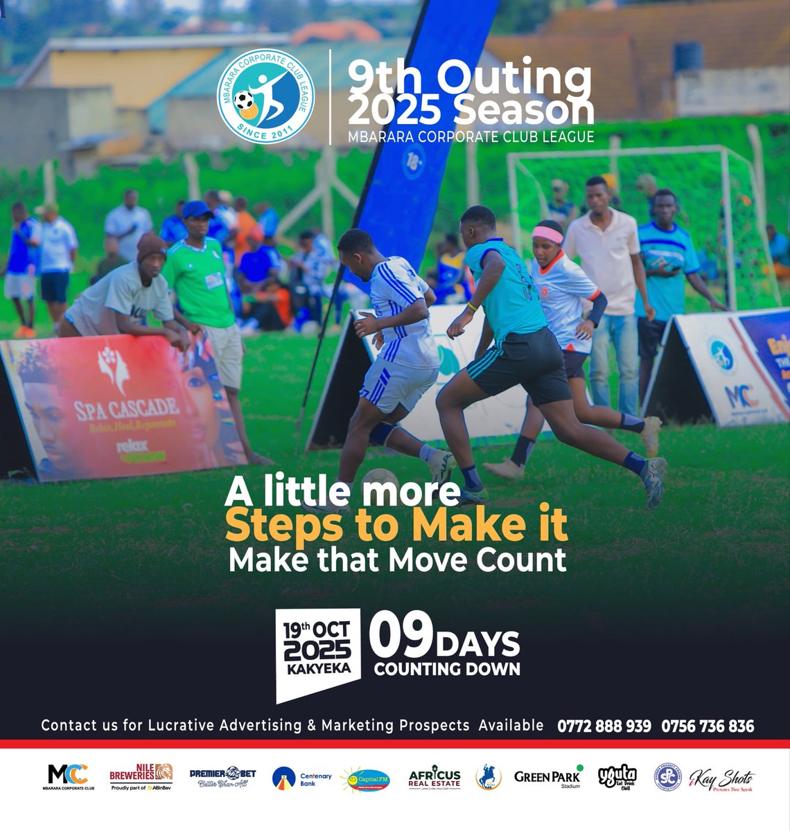 ARoger_45's tweet photo. Itβs more than just a league, itβs a platform for businesses to show case their brands and what they specialize in. 09 days left to the #MCC09thOuting of the season.
Come one come all.
#MCCSeason25 https://t.co/zxn3TC37u6