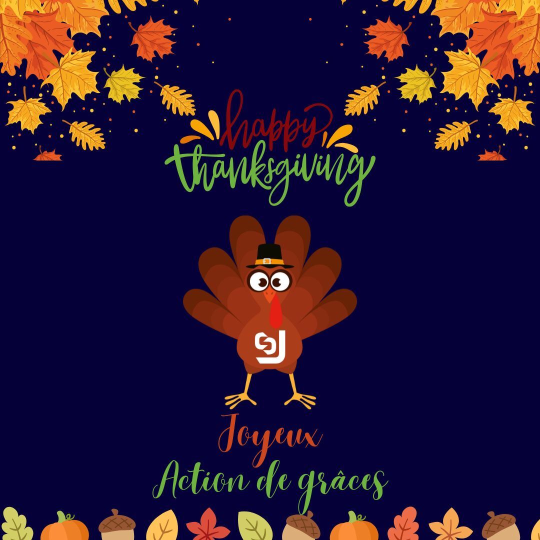 Wishing all of our Canadian colleagues, clients and partners, a wonderful Thanksgiving weekend! 🦃🦃🦃 

#family #canadianthanksgiving #turkey #grateful #thankful

********

Nous souhaitons à tous nos collègues, clients et partenaires canadiens un merveilleux week-end de Action