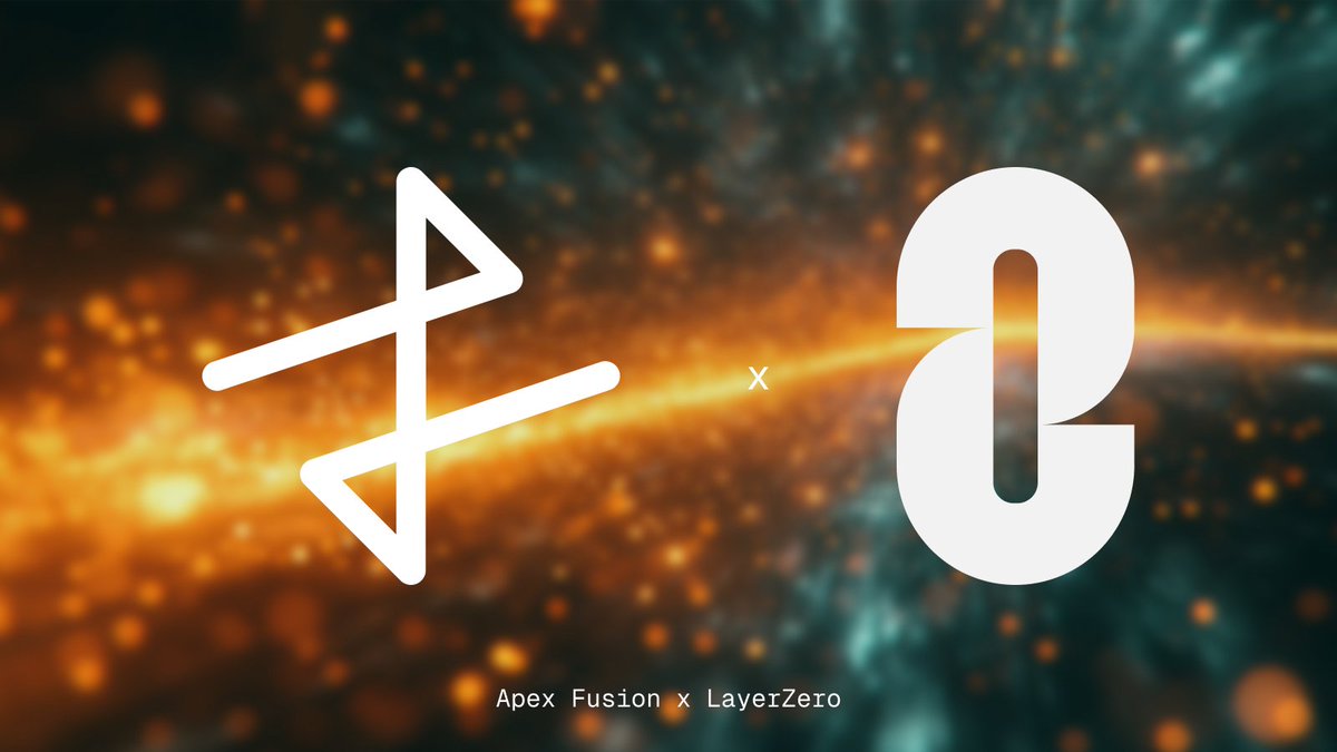 ApexFusion's tweet image. 🧵 Apex Fusion x @LayerZero_Core: A new era of Web3 connectivity begins.
For the first time ever, Cardano’s UTxO model and EVM ecosystems are live-connected, not a bridge, not a demo, but full interoperability in production.
Here’s what it means 👇🔸