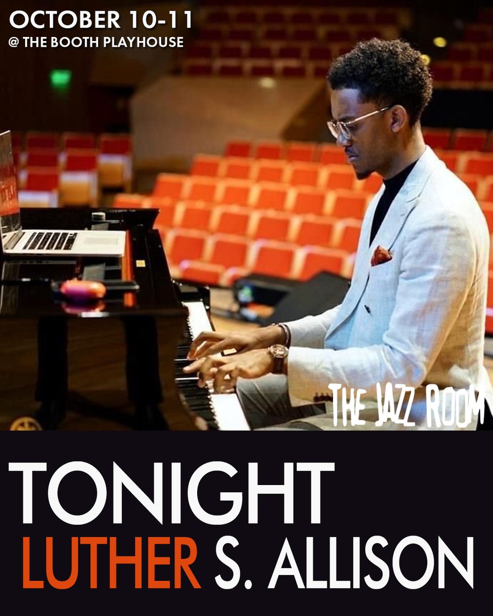 Tonight &amp; Tomorrow come see the home town kid return! The Luther S. Allison Quartet, in concert. Don't miss it. We only have a few tickets remaining, so grab yours and we'll see you at The JAZZ ROOM!

TICKETS: thejazzarts.org/event/jazz-roo…