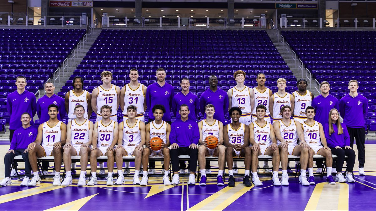 UNImbb's tweet image. Your 2025-26 UNI Panthers! 📸 

#EverLoyal | #1UNI | #Family | #UNIMBB125