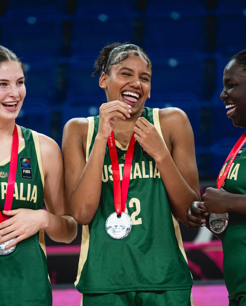 Saniyah, Jazzy, and Sitaya all played in the FIBA U19 World Cup Final with USA winning gold, Australia winning silver and Saniyah winning MVP✌️❤️ (graphics and videos from <a href="/NextGenHoops/">NextGen Hoops</a>)