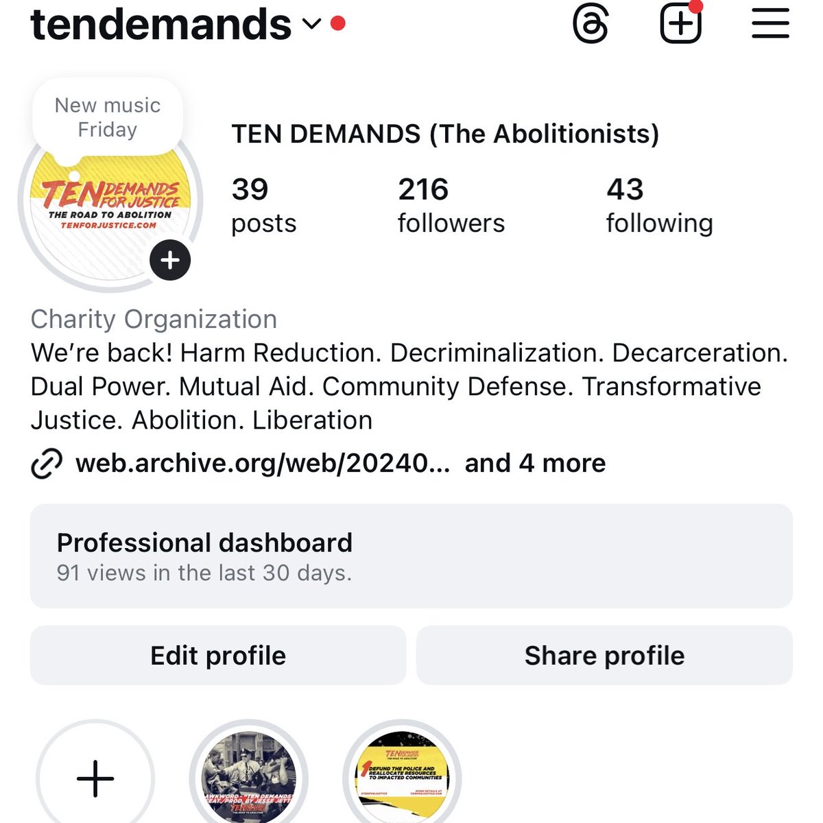 TENDEMANDS's tweet image. We’re now on Instagram! 

Icymi: There’s more revolutionary activity there than here

instagram.com/tendemands