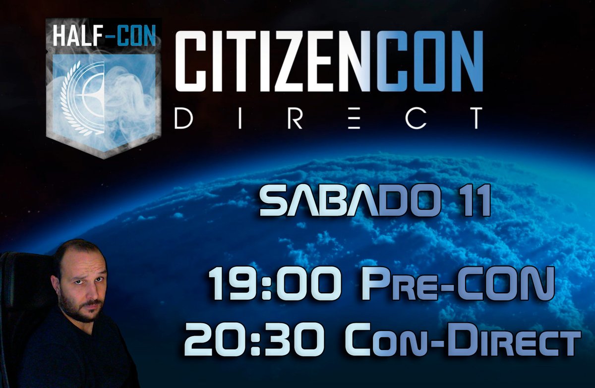 dddshadow's tweet image. Mañana retomamos el viaje! Directo de la #citizencon estaremos en  youtube.com/@Dshad0w y simultáneamente en twitch.tv/dshad0w Comenzamos 19:00(CEST) Repasando la CON pasada y a 20:30(CEST) calentamos motores @RobertsSpaceInd
@Star_Citizen_ES
@Prostreamerss #starcitizen