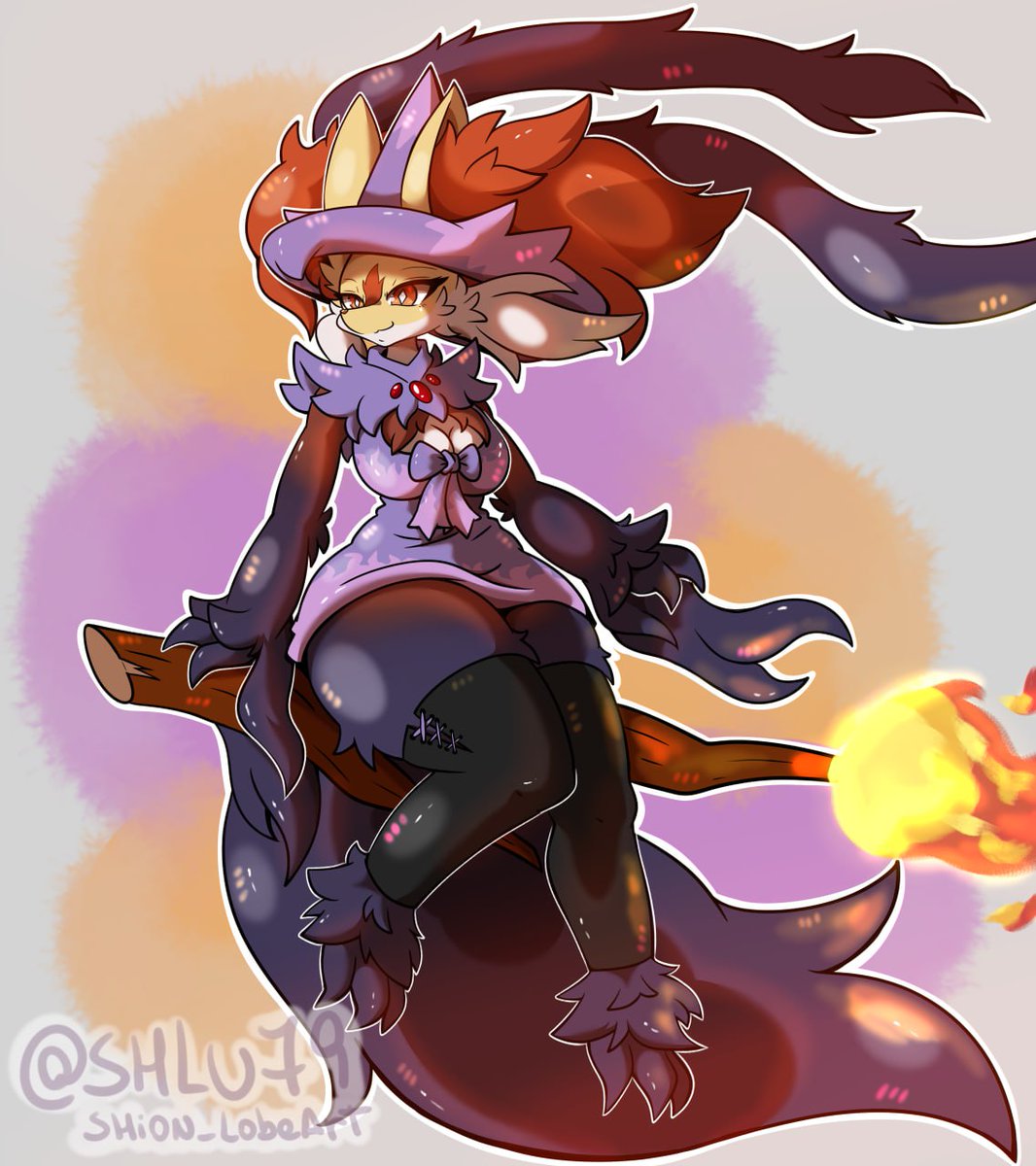 ~ Comm ✨ <a href="/SHLU79/">Shadowluigi79</a> ✨
Thank you! 💛

#Megadelphox
#delphox