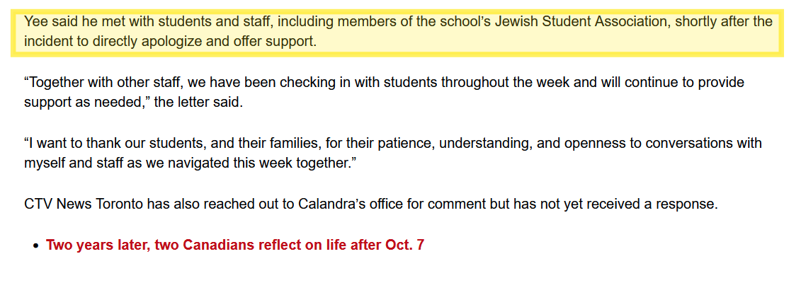 TaroWheel's tweet image. A high-school in Toronto, Canada played the Arabic version of the Canadian National Anthem on Oct 7 2025.

The principle of the school had to meet with the Jewish Student Association at his school and &quot;apologize&quot;.

A grown man &quot;got the call&quot; and had to sit and grovel with a bunch…
