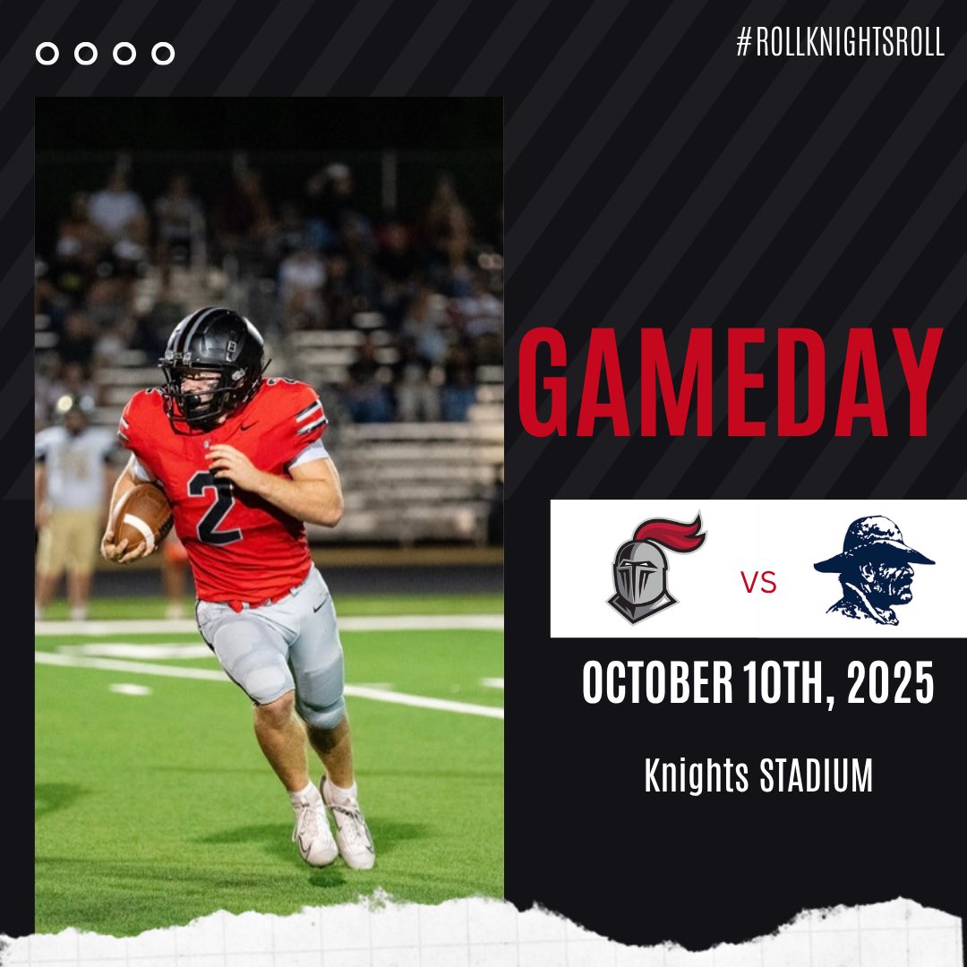 🏈GAMEDAY IN KNIGHTS COUNTRY🏈

🏈 Knights⚔️ vs Outlaws
📍 Knights Stadium
⏰ 7pm

WE NEED ENERGY TONIGHT! BE THERE! BE LOUD!

#RKR #AllOut