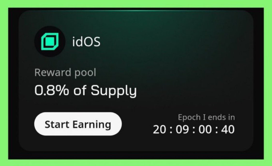 DWyrdtech's tweet image. It's 13 days remaining to @idOS_network snapshot
- Raised $4m
- Top 500 will be rewarded
- Reply guys will be rewarded
Don’t be left out
gdios