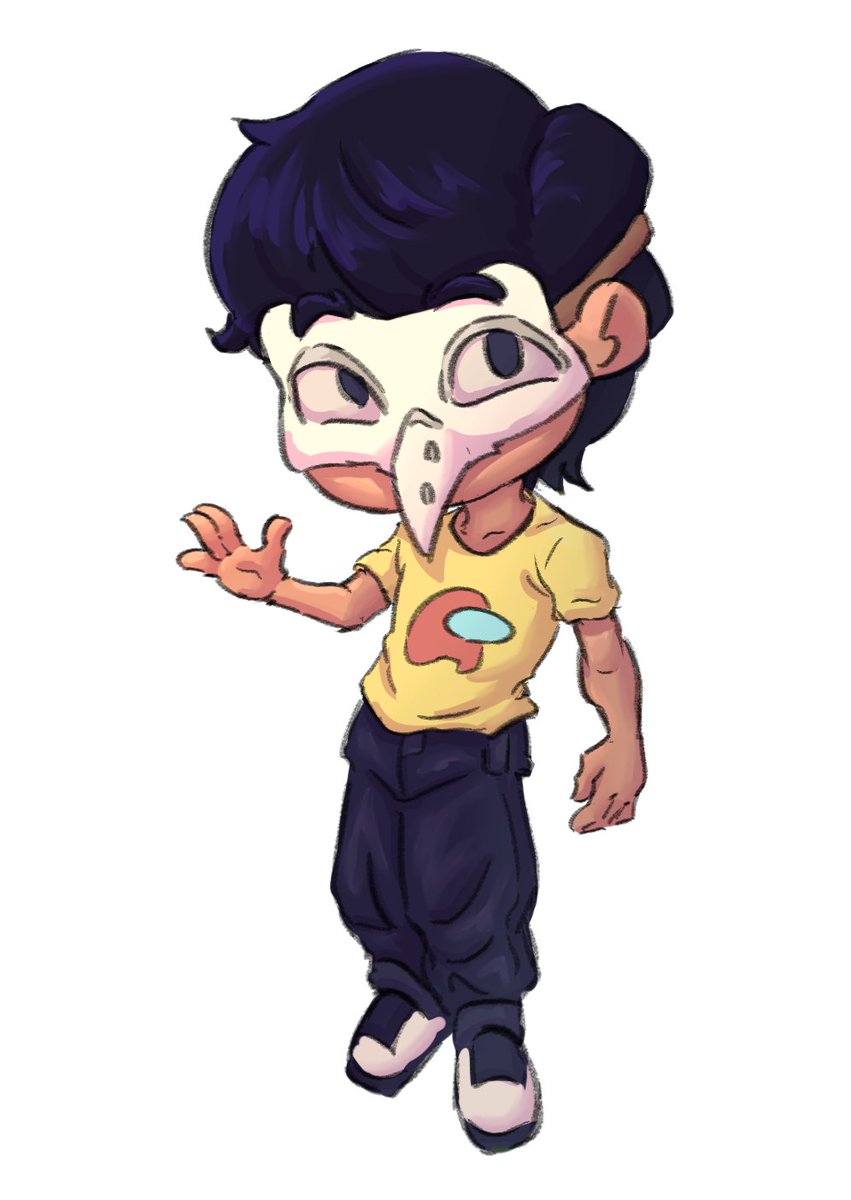 Cherno0804's tweet image. me hice version chibi