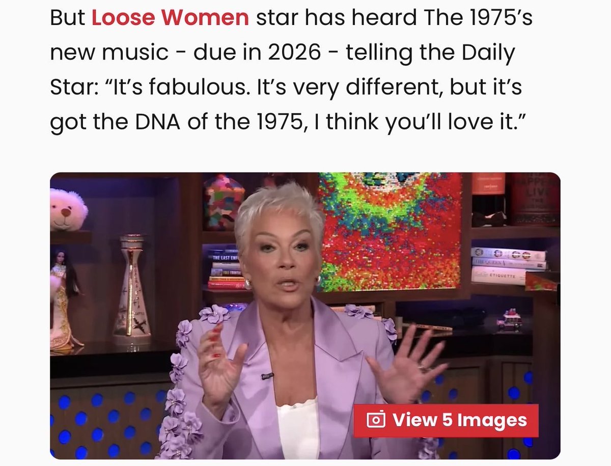 Looks like new music in 2026. 
#the1975