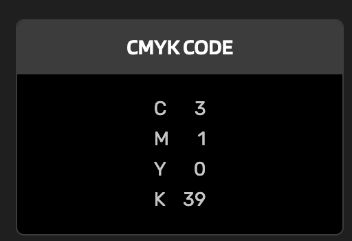 Los diseñadores actuales viven en lo digital, no entienden de impresión. ¿Cómo un gris frío no va tener negro? Los valores correctos son un poco de Cyan y Magenta. 
Esos valores salieron por que el archivo de trabajo de una identidad se hizo con valores RGB y está mal.