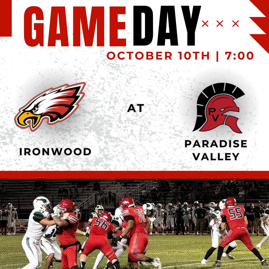 🌧️🏈 FRIDAY NIGHT LIGHTS! 🏈🌧️

Rain won’t stop the Eagles from soaring — we’re built for this. 🦅

We’re headed to Paradise Valley tonight — 7:00 PM kickoff — ready to fight for every yard, every play, and this win. This is where heart meets hustle, and nothing’s gonna slow us