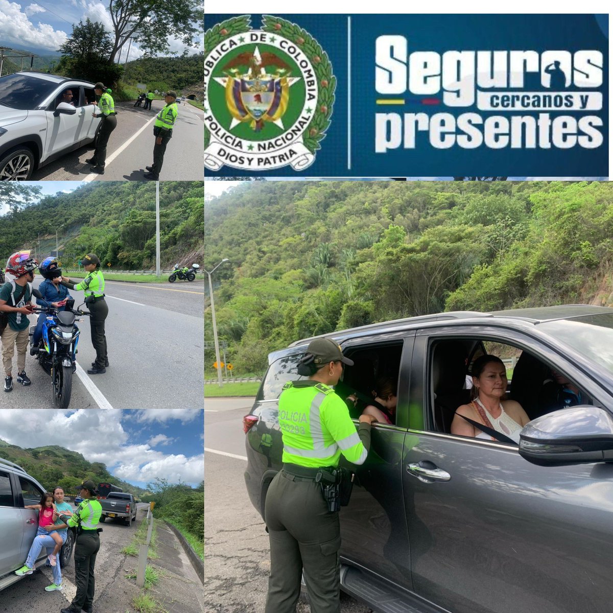 JazmarEstereo's tweet photo. Campaña de Tránsito y Transporte 
"*RECESO ESCOLAR ESTAMOS PRESENTES PARA TI Y TU FAMILIA-CONDUCE DESPACIO EN CASA NOS ESPERAN* 

*Seguros Cercanos y Presentes*

Vía Koran-Guaduas
Municipio Puerto Salgar 
Recomendaciones especiales para esta semana de receso https://t.co/ngxuU23yar