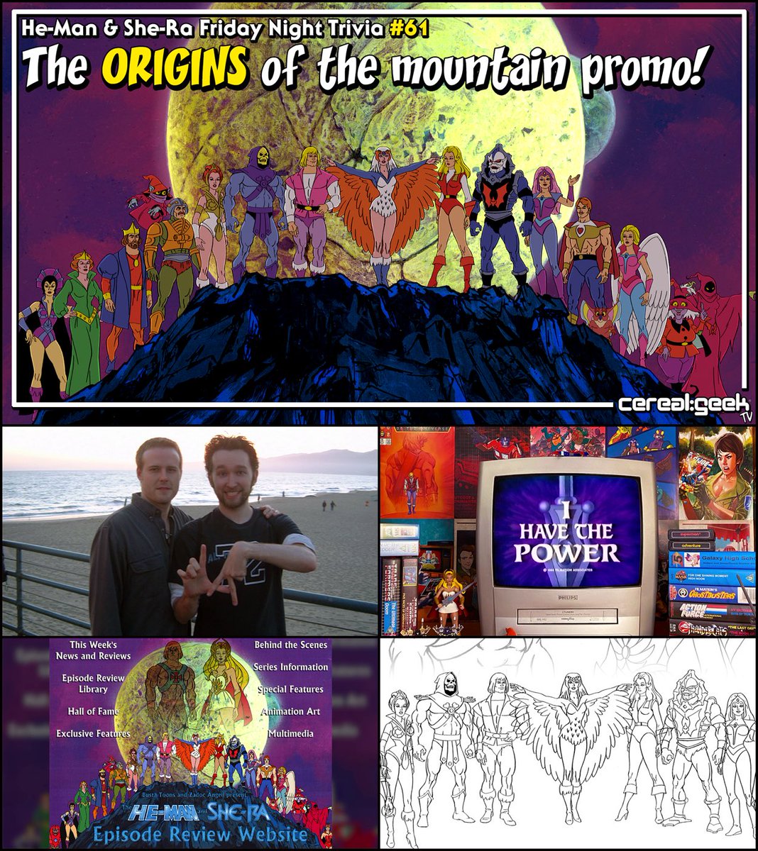He-Man and She-Ra Friday Night Trivia EPISODE #61 - In this video I showcase how a modern piece of He-Man and She-Ra promotional artwork was created! 🙂 - youtu.be/27gB8N_XK9w