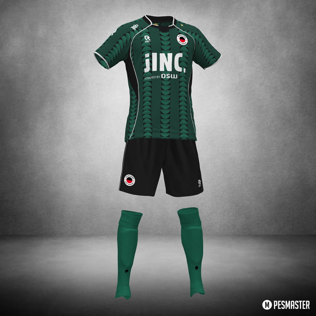 frkitman's tweet image. 2025/26 #ExcelsiorRotterdam third #PES kits