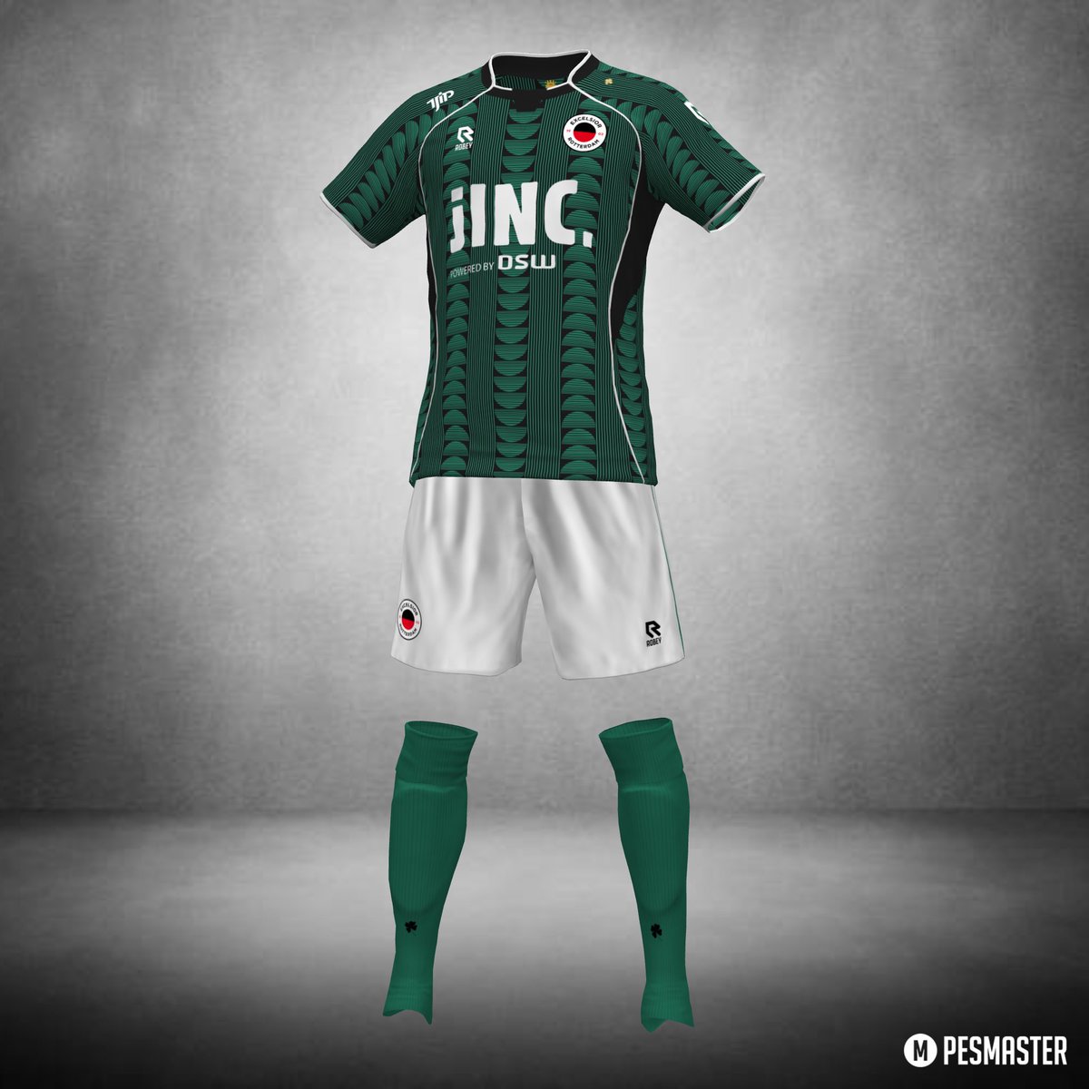 frkitman's tweet image. 2025/26 #ExcelsiorRotterdam third #PES kits
