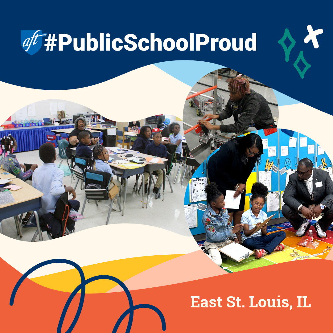 AFT (@aftunion) on Twitter photo In East St. Louis, IL, @IFTUnion educators, <a href="/fedingram/">Fedrick Ingram</a>, and community partners toured schools to see how wraparound supports & CTE programs are changing lives.
eastside.estl189.com/academics/care…
#PublicSchoolProud #CTEworks <a href="/iftaft/">IL Federation of Teachers</a> In East St. Louis, IL, @IFTUnion educators, <a href="/fedingram/">Fedrick Ingram</a>, and community partners toured schools to see how wraparound supports & CTE programs are changing lives.
eastside.estl189.com/academics/care…
#PublicSchoolProud #CTEworks <a href="/iftaft/">IL Federation of Teachers</a>