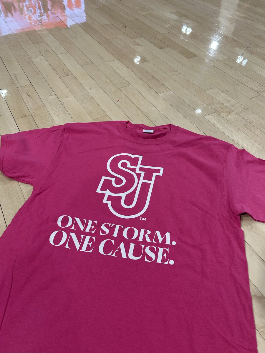 PINK DAY TRIPLEHEADER 🩷⚡️

Come out tomorrow to see <a href="/StJohnsMSoccer/">St. John's Men’s Soccer</a>, <a href="/StJohnsVB/">St. John's Volleyball</a> and <a href="/StJohnsWSoccer/">St. John's WSoccer</a>! 

The first 300 fans at each game will get a pink shirt courtesy of <a href="/MainStRadiology/">MainStreetRadiology</a> 👏