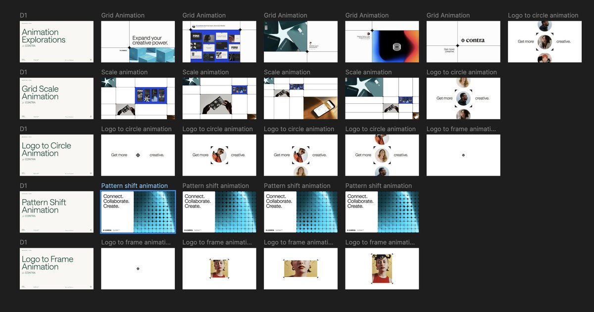In awe..😍

As a motion designer.. I find that storyboarding is a huge help because every still of the motion is supposed to be beautiful. I truly thank <a href="/mikesmith187/">Mike Smith</a> and <a href="/contra/">Contra</a> for this playbook. 

This is bookmarked so I can take a look at it every day to feed on every pixel😔