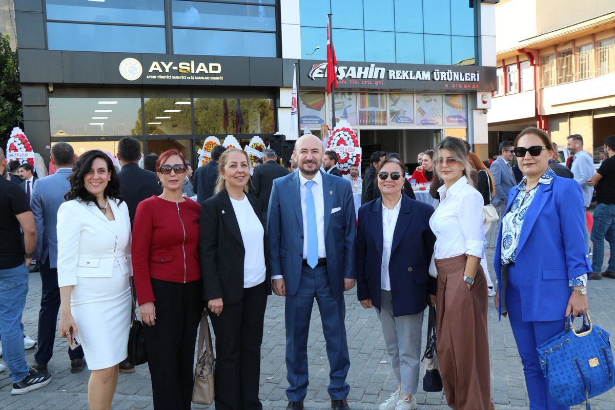 Aydın Yönetici Sanayici İş Adamları Derneği (AY-SİAD) hizmet binası açılışını gerçekleştirdik. Hayırlı, uğurlu olsun…