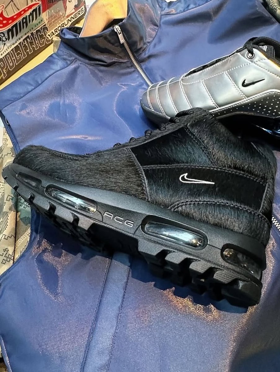 Ovrnundr's tweet image. Nike ACG Air Max Goadome “Pony Hair” 🐴 

• $230 USD
• Holiday 2025