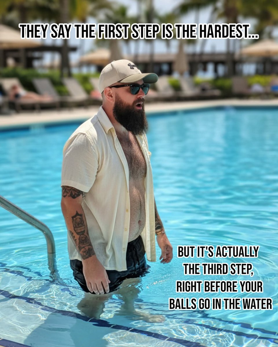 🤣🤣🤣🤣🙌🏻
... before you take the third step check for #testicular #cancer lumps because it's easier when it's warm. 

#loveyournuts changing a man's behaviour one nut at a time