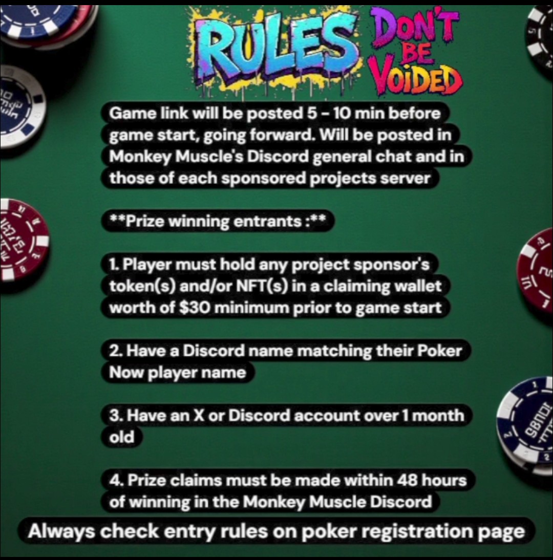 Sammm_0024's tweet image. 🎵 It&apos;s The Most Wonderful Time of the Week!! 🎶 The prize list has been finalized for this Sunday&apos;s Pocket Rocket Poker Collab game 🚀

We have 24 amazing sponsors who have generously contributed over $350 worth of awesome prizes for the #CROFam 🙏

Thank You Sponsors 
♦️♠️♥️♣️…