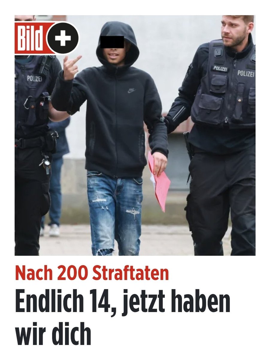 unblogd's tweet image. Wow. Schon nach 200 Straftaten.