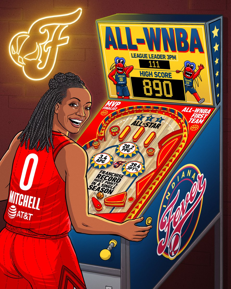 the numbers don't lie, Kelsey Mitchell was that player 🕹️

All-WNBA First Team in the books.