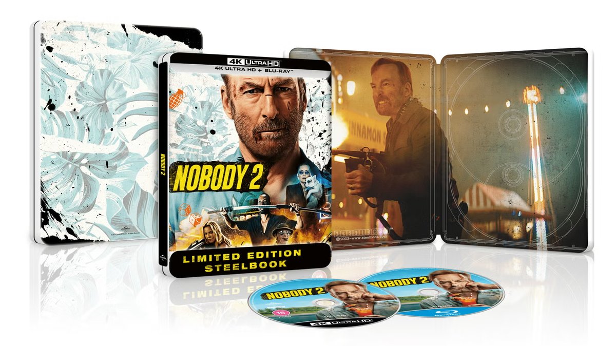 IrishFilmCritic's tweet image. 4K Ultra HD Review: #Nobody2 Delivers Instant Fun, Then Fades From Memory tinyurl.com/32bb2hf6 @UniAllAccess @NobodyMovie Review By James McDonald