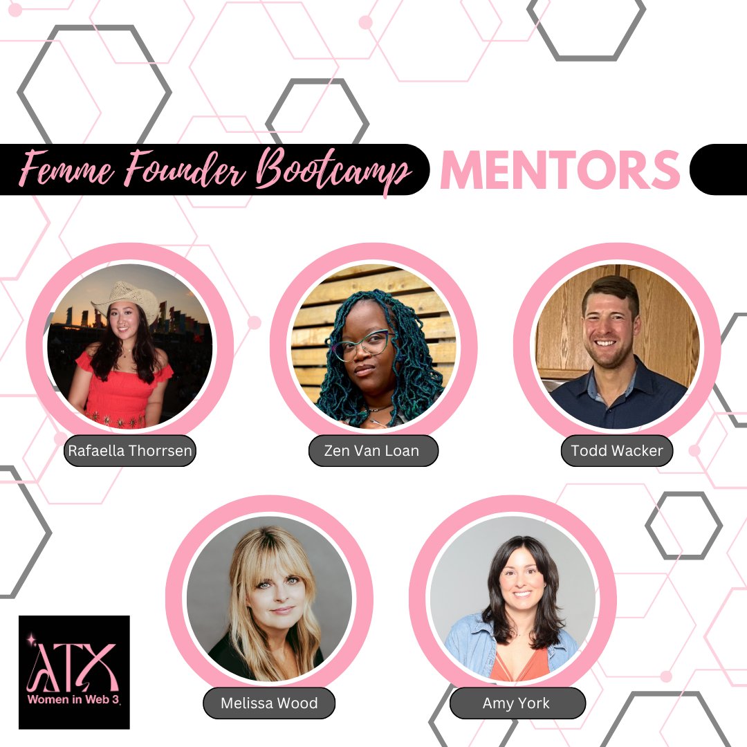🌟Meet the incredible MENTORS supporting our 2025 Femme Founder Bootcamp!🌟

We’re so excited to spotlight the first wave of our mentors. Ladies and gentlemen, these are industry leaders who are generously sharing their time, wisdom, and experience with this year’s 21 founders.