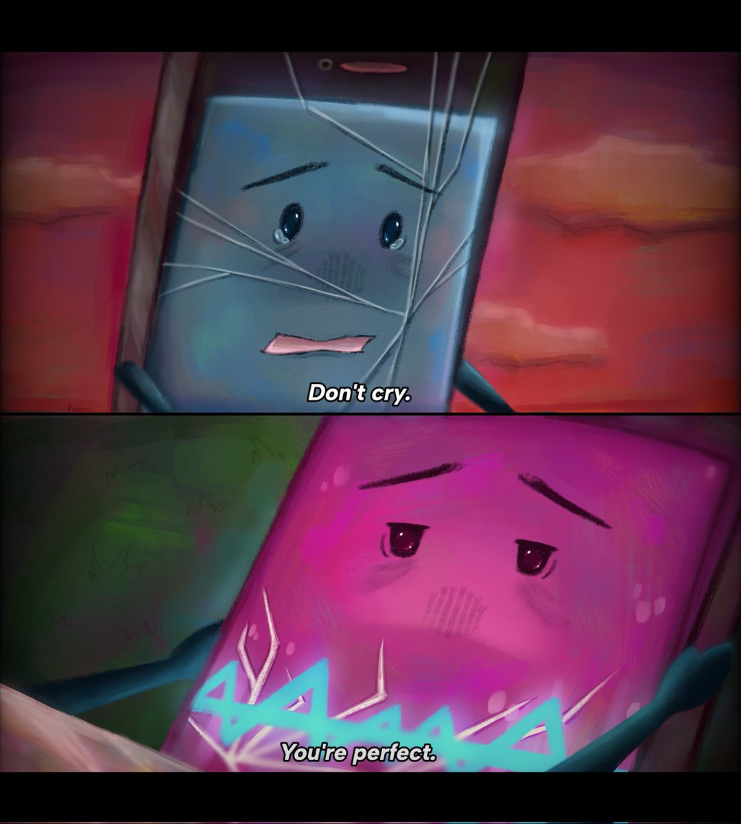 Fizzer_'s tweet image. ‼️CW: spoilers to S2E18 of Inanimate Insanity
#inanimateinsanity #mephone4 #mepad
.
.
.
.
.
.
.
ooh istg if this flops💔