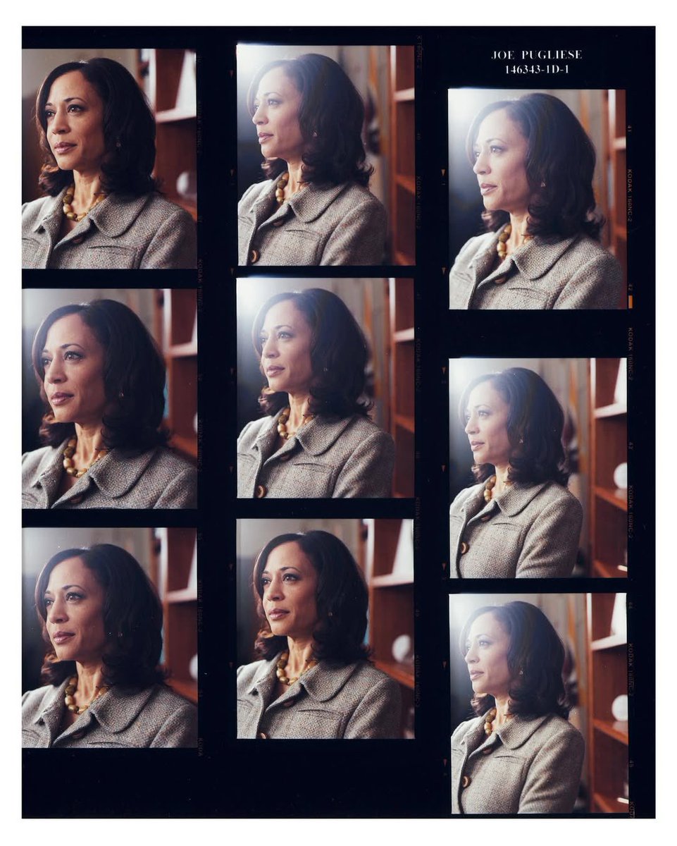 📸 Joe Pugliese:

“A portrait session I did years ago in San Francisco. Ms. Harris was a rising star and a gracious and confident subject. 
[..] The he level at which she can engage the issues is light years beyond what we are working with right now. 
Time to vote.”