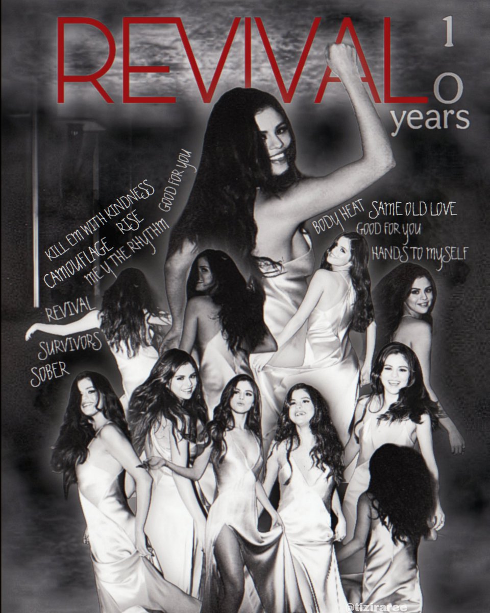 tiziraree's tweet image. 🤍 10 years of Revival edit | Selena Gomez 🖤
#10YearsOfRevival #SelenaGomez