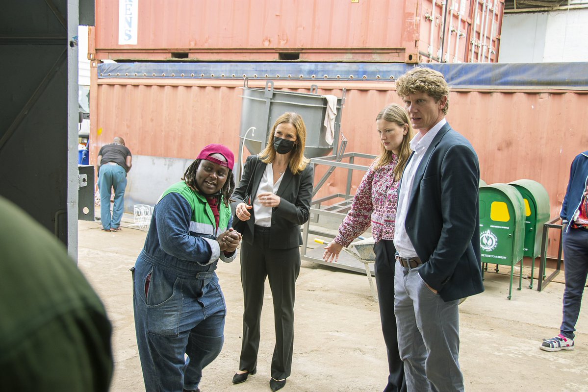 Gjenge Makers Ltd (@gjenge_makers) on Twitter photo A proud moment as the Gjenge Makers team presented a gavel made from recycled plastic to the Norwegian Ambassador, H.E Siv Cathrine Moe, a symbol of innovation, sustainability, and circular design made right here in Kenya. 🇰🇪♻️
Turning waste into purpose, and purpose into impact. A proud moment as the Gjenge Makers team presented a gavel made from recycled plastic to the Norwegian Ambassador, H.E Siv Cathrine Moe, a symbol of innovation, sustainability, and circular design made right here in Kenya. 🇰🇪♻️
Turning waste into purpose, and purpose into impact.
