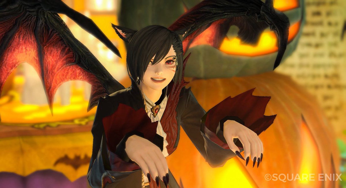 coco_ro_se's tweet image. ハロウィン撮影会🎃
またみんなで集まれてSS撮れて良かった！

 #りりたんはうす #FreeSpace #FF14SS