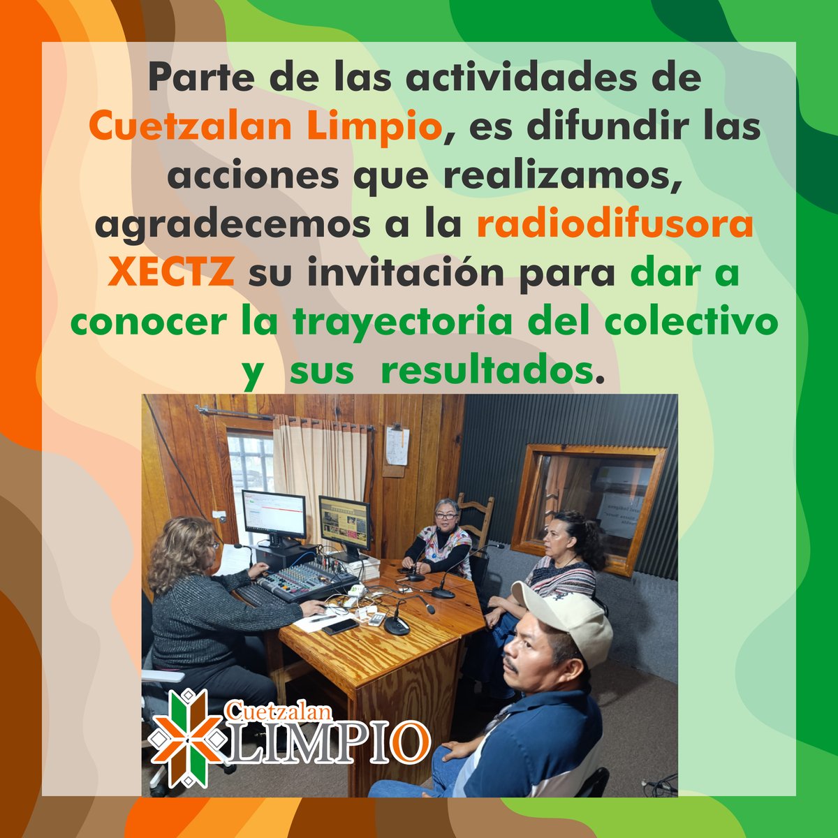 CuetzalanLimpio's tweet photo. Compartimos la trayectoria de Cuetzalan Limpio desde 2018, Desde el primer foro realizado, mesas de trabajo, campañas de separación, hasta el importante acompañamiento de CIESAS CONAHCYT y la incorporación al Consejo Ciudadano de la gestión integral de los RSU de Cuetzalan. https://t.co/mRaUmF7HtA