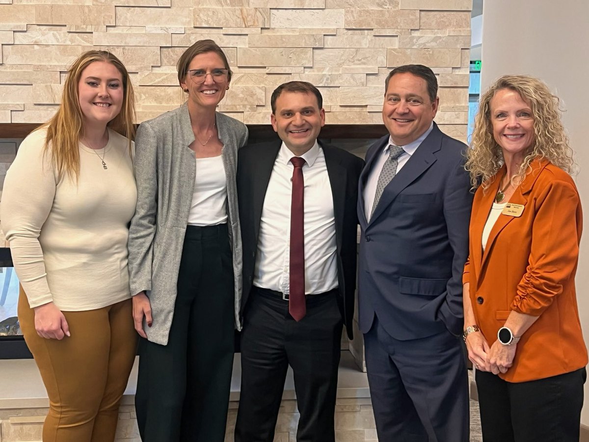 Secretary Gray recently attended the ribbon cutting for Sublette County Health in Pinedale.  While there, he met with members of Wyoming USDA Rural Development, including State Director Tyler Harrison, to discuss the importance of rural development projects across the state.