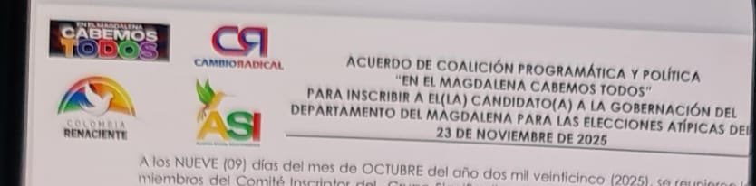 Entonces hasta ahí les llegó el progresismo? en la vida hay que ser consecuentes con lo que se dice, los partidos que hoy le dan el Coaval son oposición al gobierno <a href="/petrogustavo/">Gustavo Petro</a>, hoy se les cayó el discurso de izquierda.

el 23 de Noviembre nos vemos en las urnas 🫡