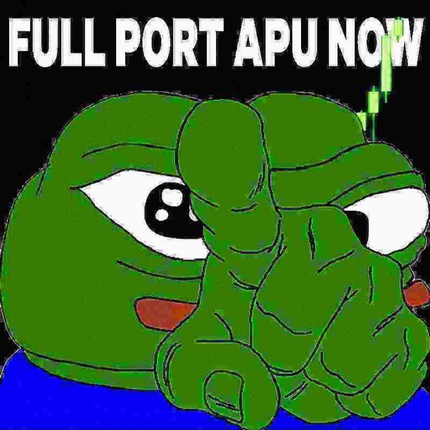 The market over the past year felt uneasy, like it was all leading up to this moment.

That moment finally happened.

The biggest liquidation in the history of crypto.

So many memes aren’t coming back; they weren’t built for this, $APU is.

We’re retardmaxxing to billions.