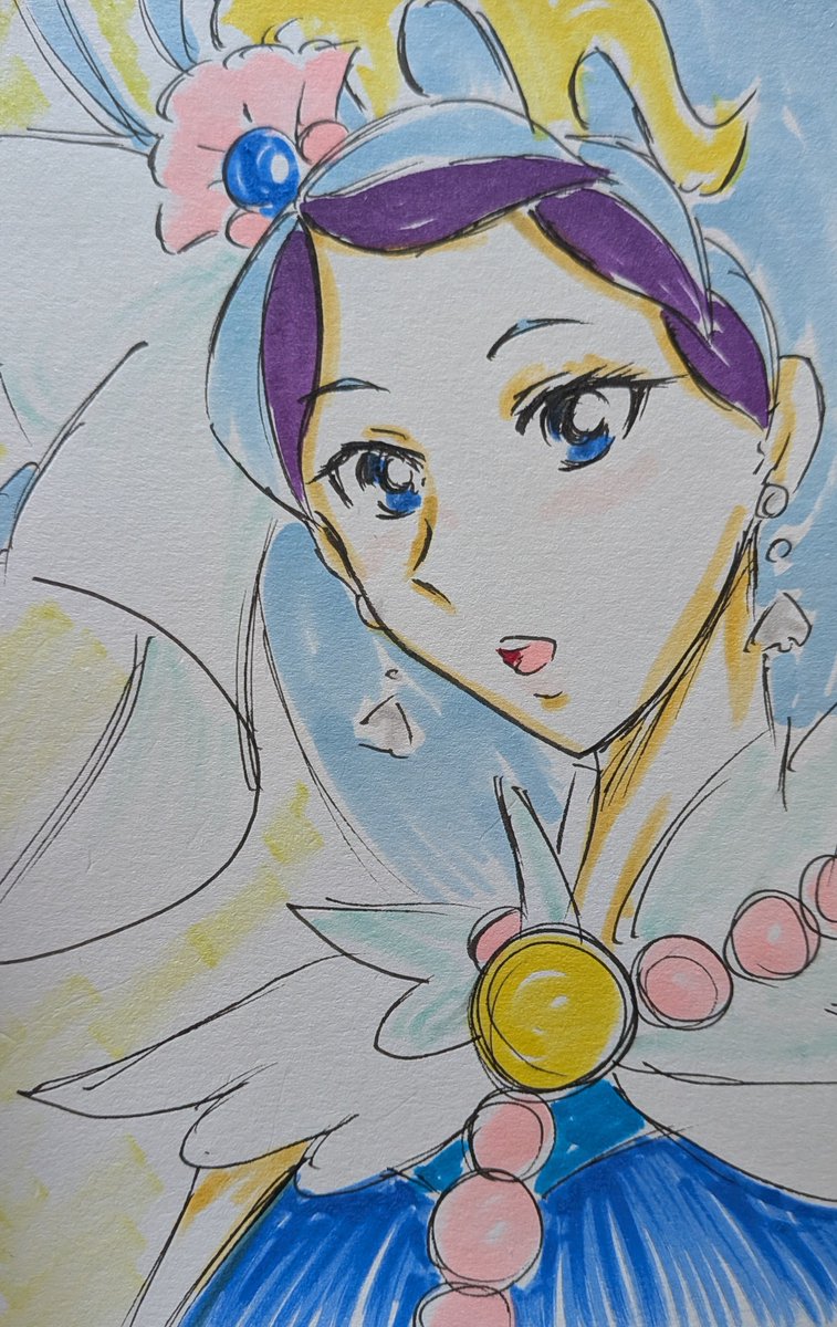 「#ゴープリ10周年なので海藤みなみさん3733枚描いてお祝い (983.984.」|沖庵のイラスト