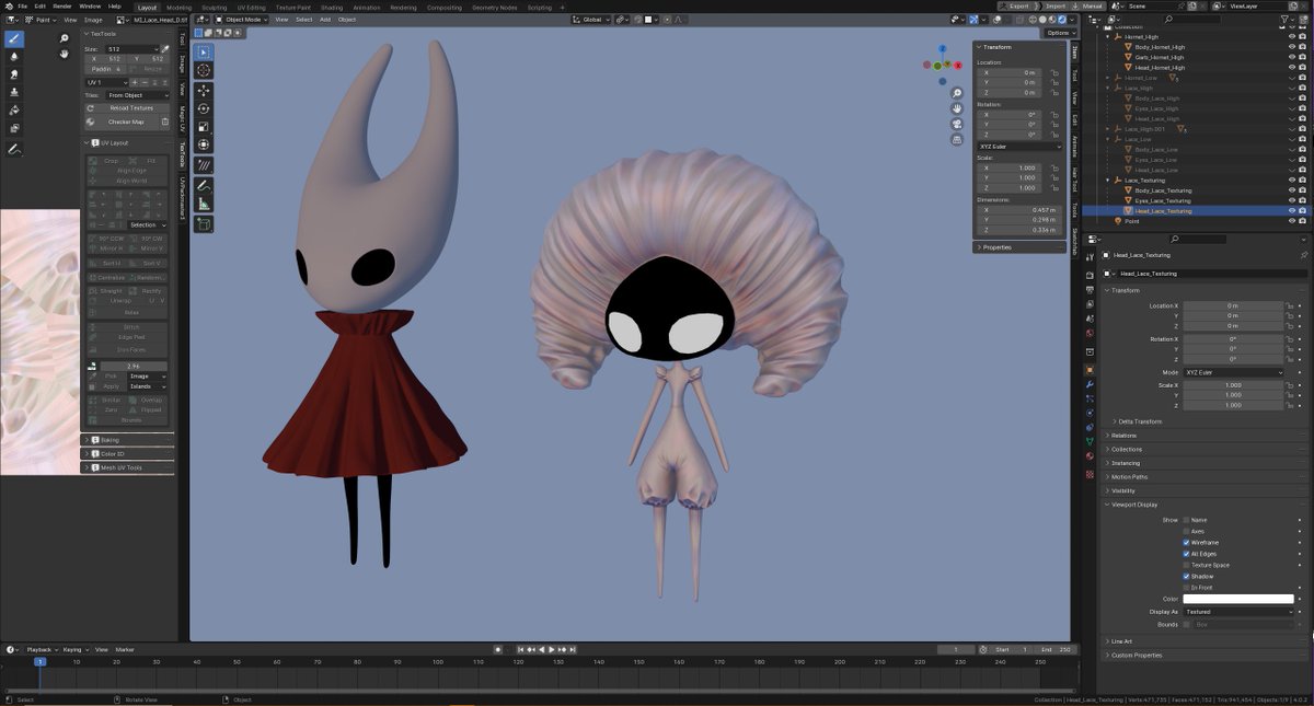 HStrohfeldt's tweet image. I love texturing. I&apos;m leaning into the pearly silk look on Lace, then it&apos;ll be Hornet&apos;s turn soooon.