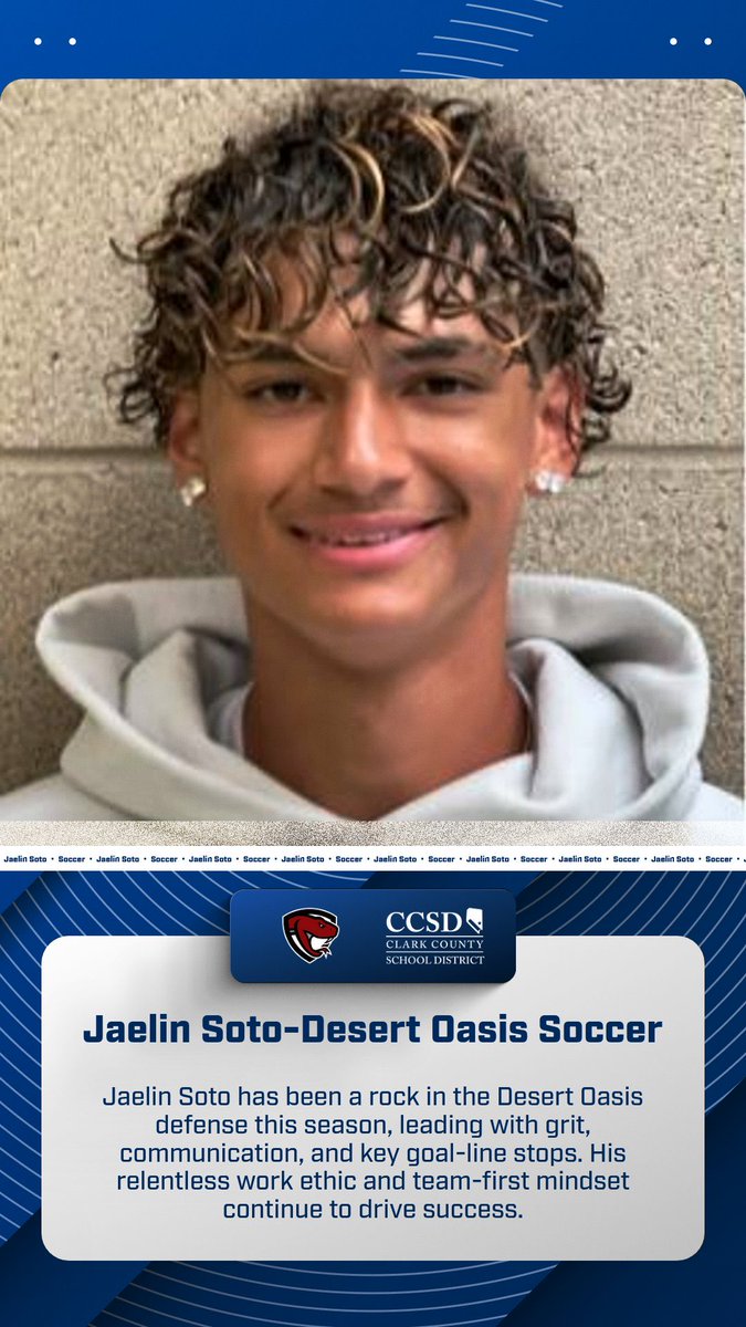 Student-Athlete Spotlight <a href="/ClarkCountySch/">CCSD</a> <a href="/NIAASports/">Nevada Interscholastic Activities Association</a> <a href="/DOHSAthletics/">DOHS Athletics</a>
