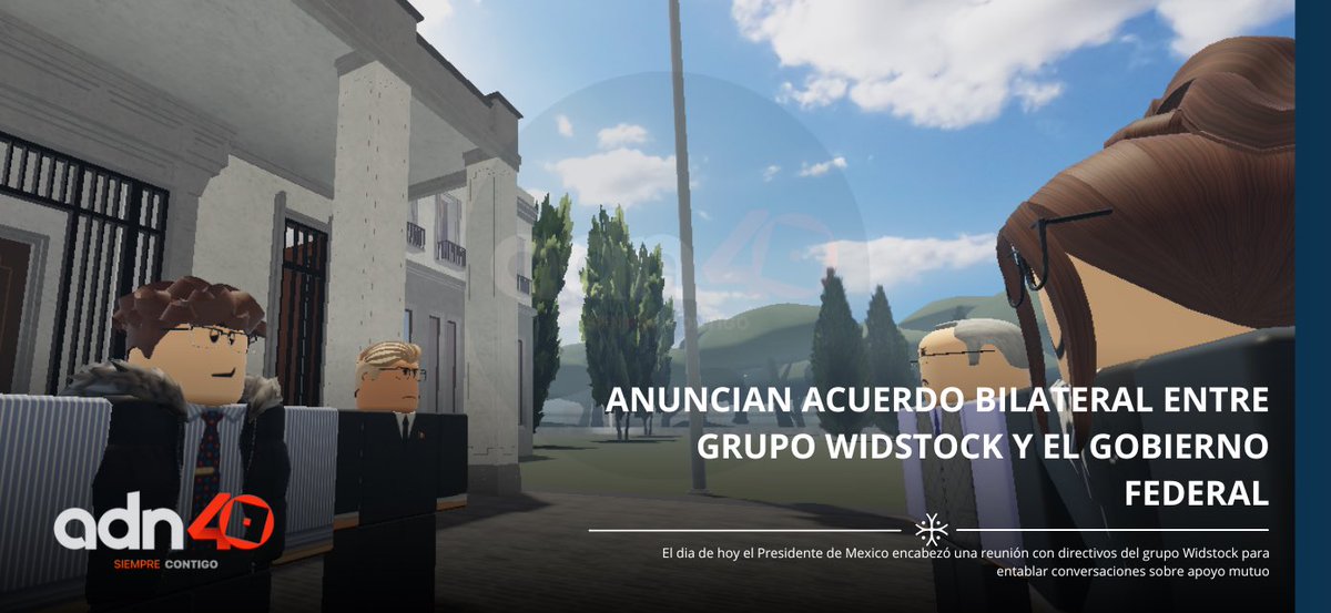 Adn40Rblx's tweet photo. 🇲🇽 | The President of Mexico met at Los Pinos with executives from Grupo Widstock S.A. de C.V., recently named the number one company in the country.
A 25% investment in federal projects, worth $2.5 trillion USD, was agreed to strengthen national development. 💼 https://t.co/acShuVDTQ0
