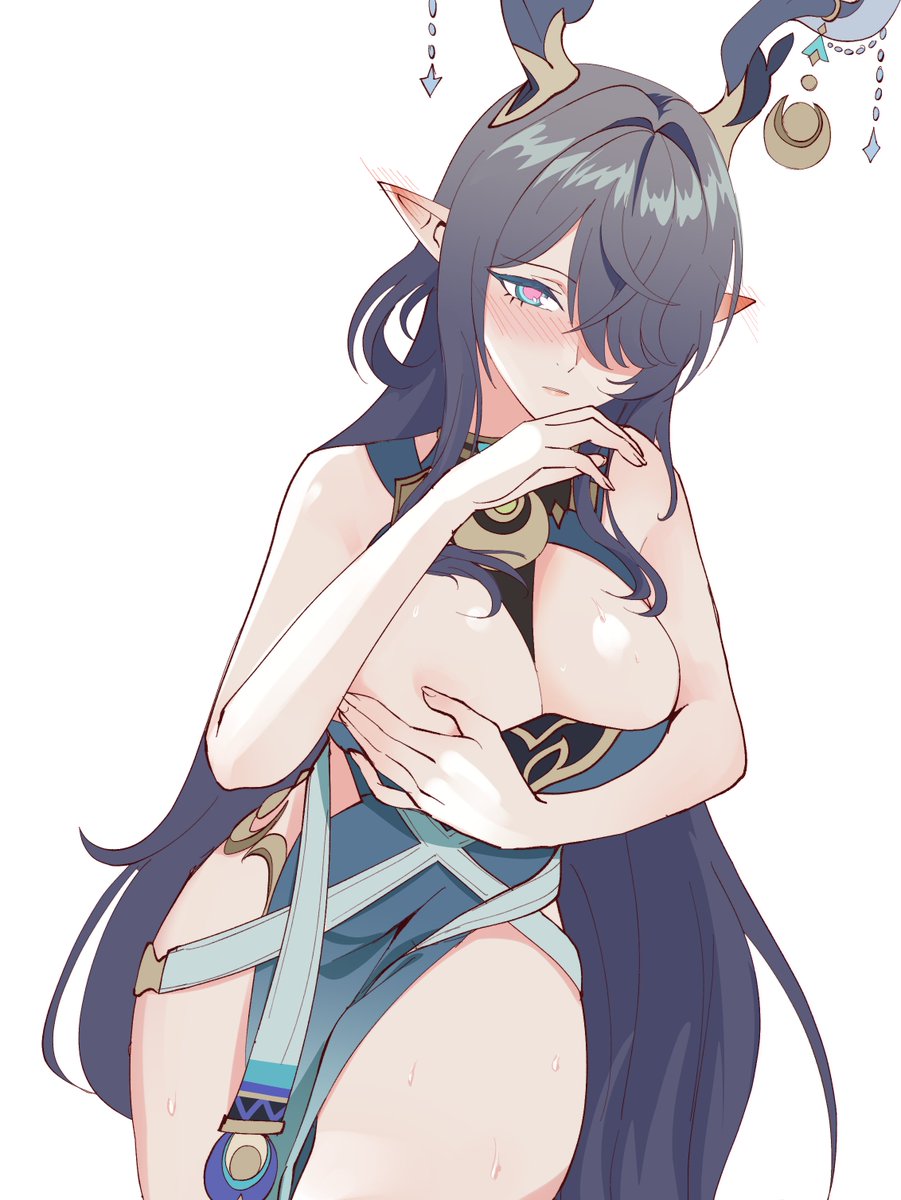 I wanted to draw Lauma, but got tired of all details so I drew her without clothes

More full res sketches on p@tron~