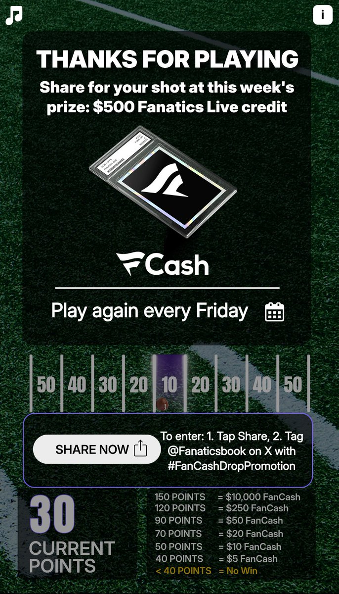 DanielM19227356's tweet photo. #fancashdroppromotion Play the #FanCashDropPromotion today
https://t.co/JsbYsgkTgW https://t.co/qdDgJYWWdv