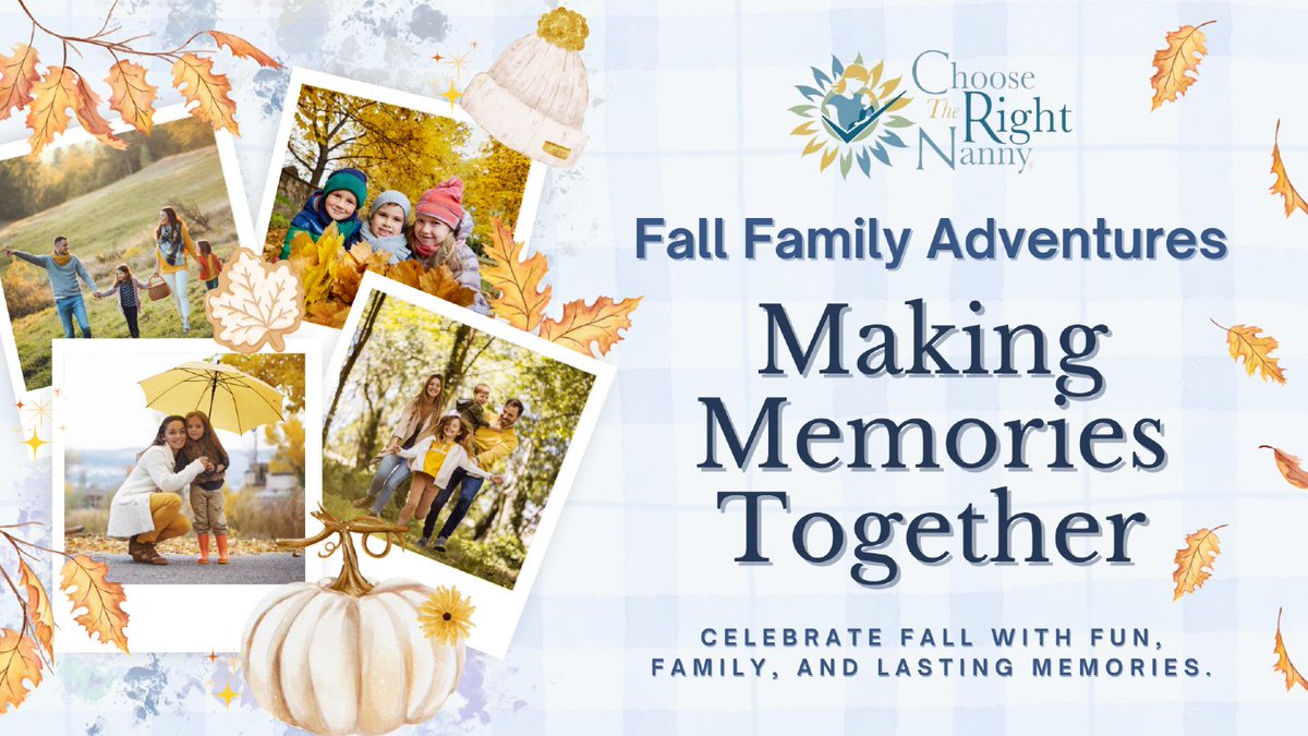CTRNanny's tweet image. 🍂 Fall fun is here! From pumpkin picking to cozy movie nights, there’s magic in every moment. 🎃✨ What’s your favorite fall family activity? Tag someone to share the fun! 💛 Read more for full ideas 👉 ctrnanny.com/fall-family-ad…
 #FallFun #FamilyAdventures