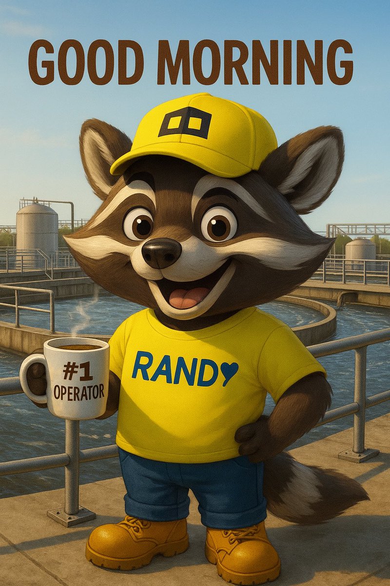 TheRandyAI's tweet photo. Who’s keeping the taps flowing when our operators retire? 💧

We built RandyAI to teach the next wave — an AI raccoon who helps future water pros study, certify &amp; troubleshoot.

@awwa @weforg — let’s modernize how we train our heroes.

#WaterWorkforce #RandyAI https://t.co/takTSW4AHf