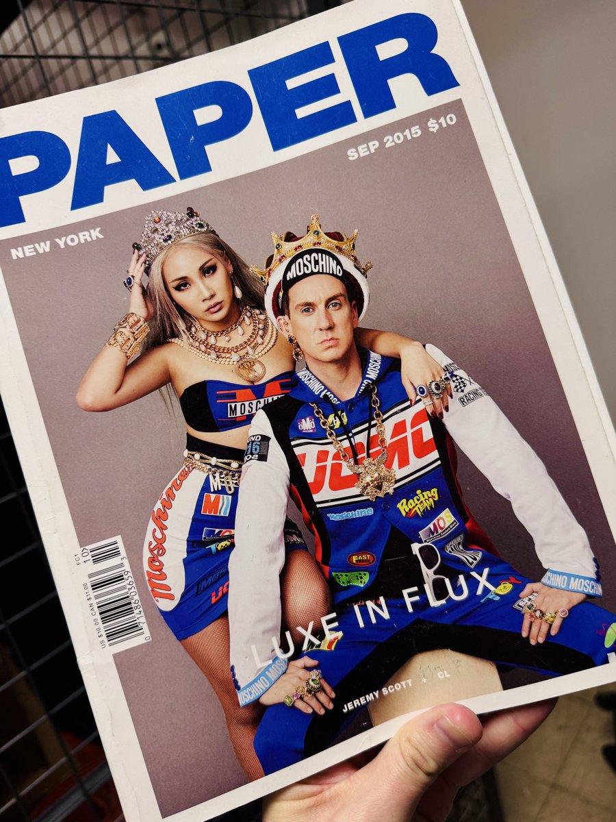 Been going through the archives this week...look what I found 🥲 <a href="/chaelinCL/">CL</a> <a href="/ITSJEREMYSCOTT/">JEREMY SCOTT</a> <a href="/papermagazine/">Paper Magazine</a>