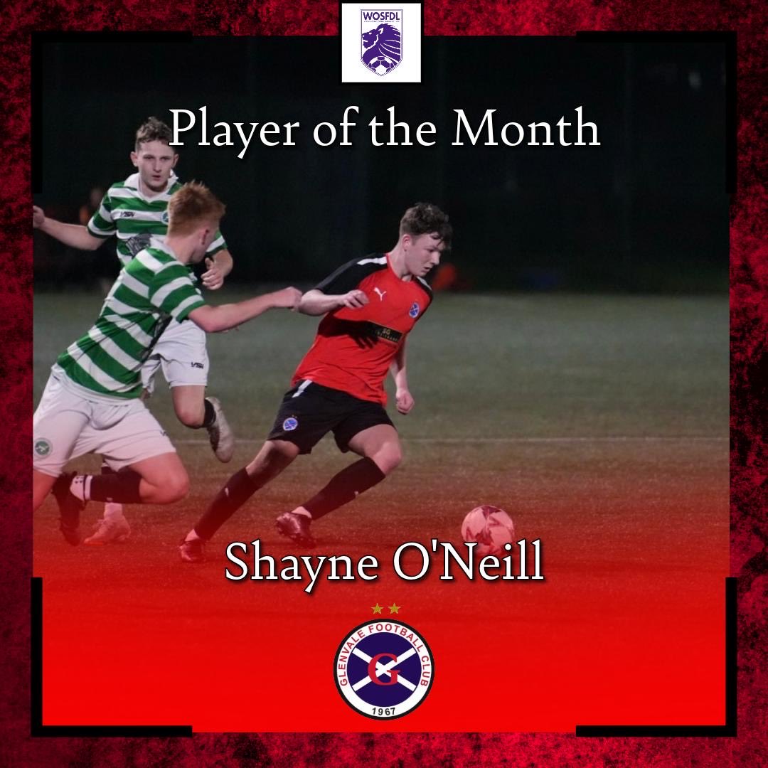 🚨Player of the Month🚨

Septembers player of the month, Shayne O’Neil was an easy choice this time after getting 2 MOTMs in his 3 games

The centre mind turned centre back has been in great form